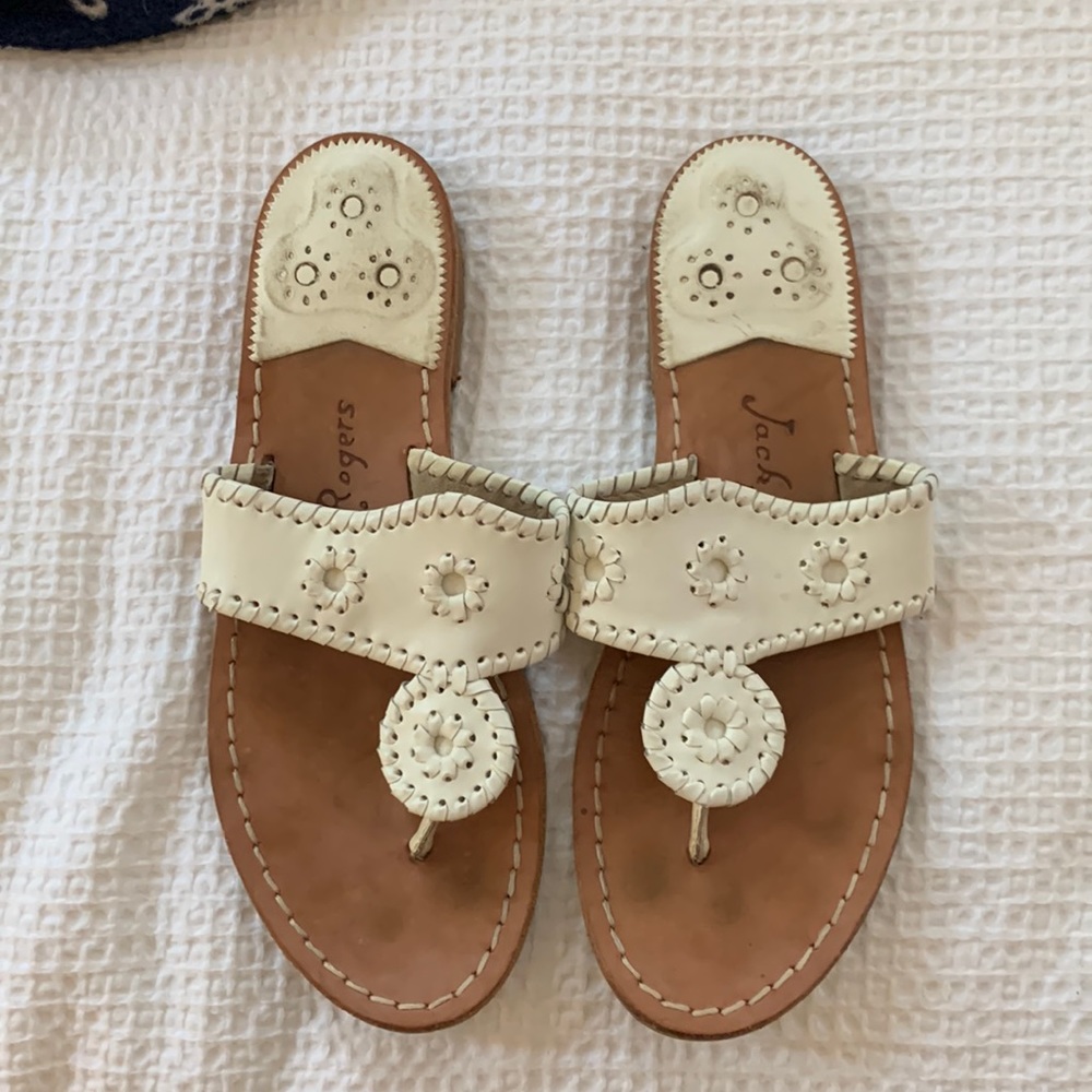 White Jack Rogers size 8